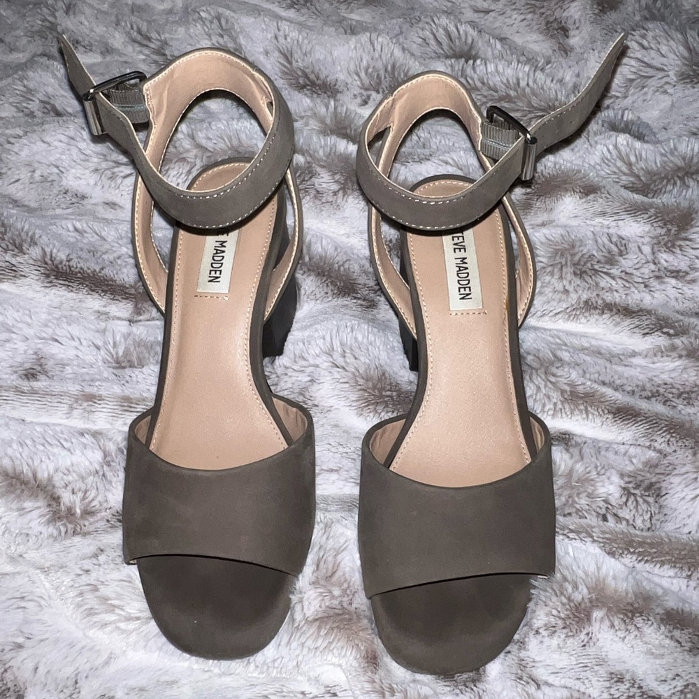 Open toe heels